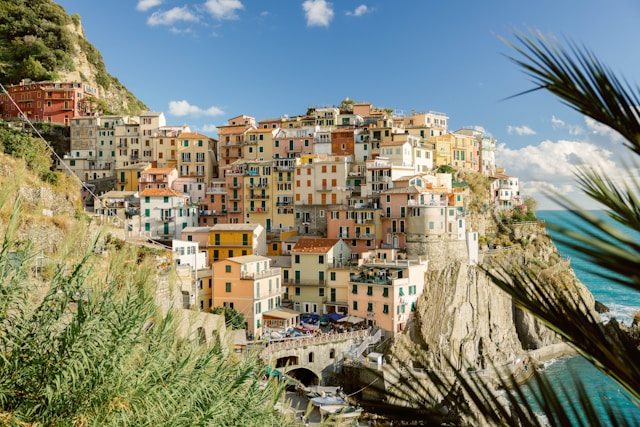 Colorful buildings in Cinque Terre, Italy